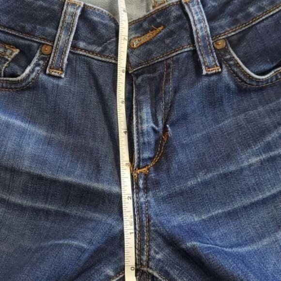 Joe's Honey Logo Cory Washed‎ Distressed Blue Sz 25x31 Jeans w Pockets - Picture 12 of 12